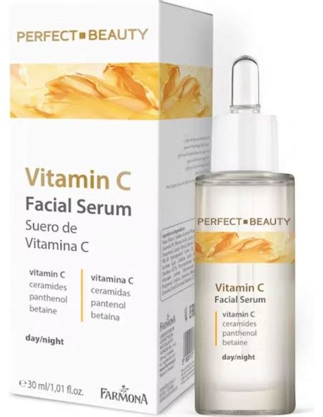 PERFECT BEAUTY Serumas su vitaminu C veidui dienai ir nakčiai 30 ml