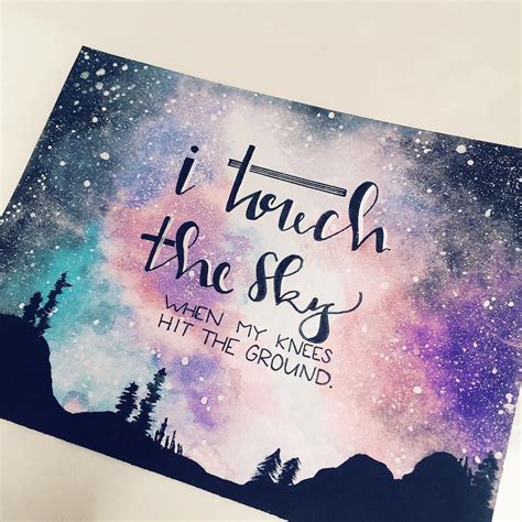 Hand Painted Quotes Calligraphy Signs Custom Watercolor Quote Painting Painting Watercolor