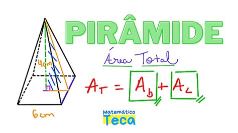 Como Calcular A Area Total De Uma Piramide De Base Triangular