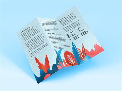 Information flyer by Shafira Kormelink on Dribbble