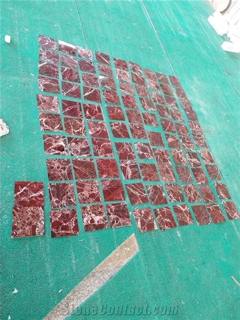 Rosso Lepanto Red Italy Marble Slab Tiles High Quality From China