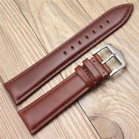 Aliexpress Buy High Quality Genuine Leather Watch Band Strap