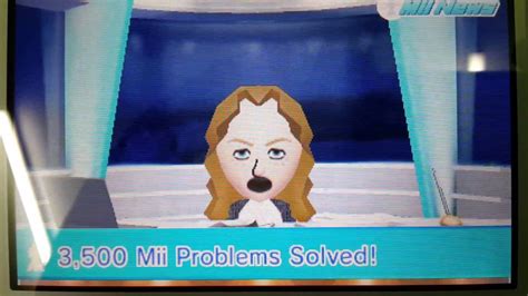 Tomodachi Life Mii News News Flash 3500 Mii Problems Solved