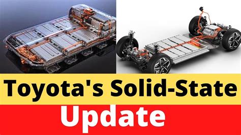 Toyota Makes An Update On Solid State Batteries YouTube