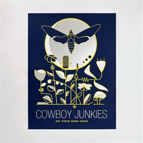 Cowboy Junkies – POSTER – 2024-25 Tour 18″x24″ – Kid Icarus