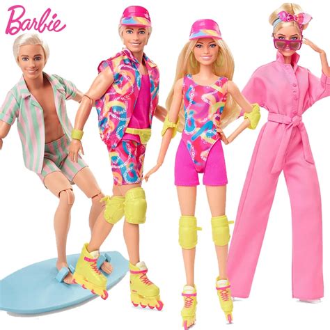 Orijinal Barbie Film Bebekler M Kemmel G N Ken Pateni Surfboard K Yafet