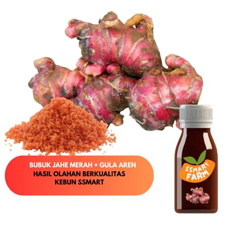 Jamu Herbal Bumbu Dapur Bubuk Jahe Merah Gula Aren Lazada Indonesia