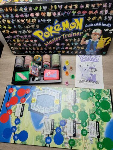 Pokemon Master Trainer Board Game 1999 Near Complete READ | #3923613473