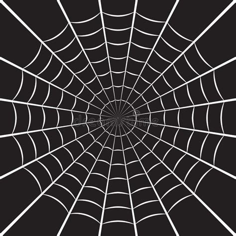 Spinnennetz Spinnennetzvektorikone Spiderweb Grenzkreiskarikatur Netz