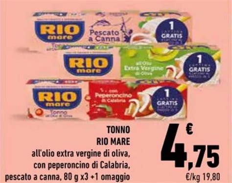 Rio Mare Tonno All Olio Extra Vergine Di Oliva Con Peperoncino Di