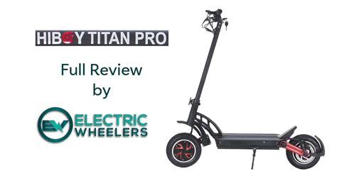 Hiboy Titan Pro Review The First Off Road Electric Scooter By Hiboy