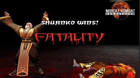 Mortal Kombat Mortal Kombat Armageddon Shujinko Fatality Android