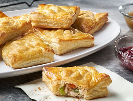 Thanksgiving Leftover Hand Pies Recipe - Puff Pastry