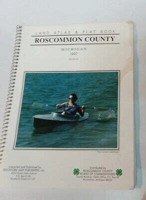 IL IN MI OH WI County Michigan Land Atlas Plat Book