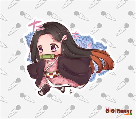 Nezuko Kamado Sticker Oioibunny