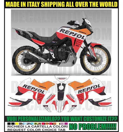 Adesivo Transalp Xl Repsol