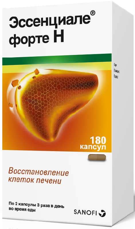 💊 Купить Эссенциале форте Н капс. 300мг №180 - цены в аптеках СПБ ...