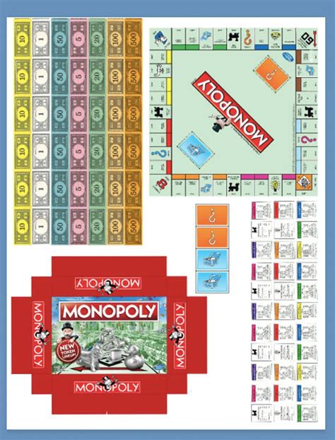 Miniature Printables Yahoo Image Search Results Monopoly D