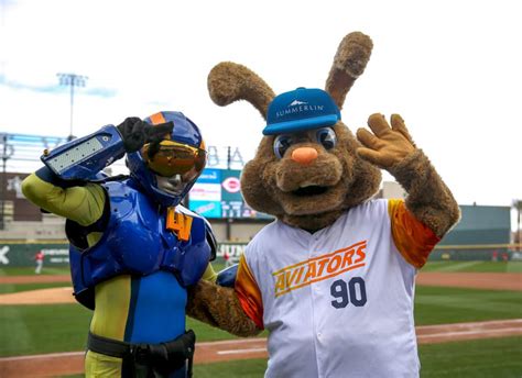 Meet Spruce and Aviator, Las Vegas Ballpark's Friendly Mascots - Summerlin