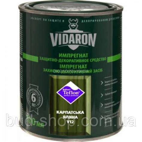 Купить Vidaron Імпрегнат V12 карпатська ялина (0.7л)(уп-8шт), цена 275. ...