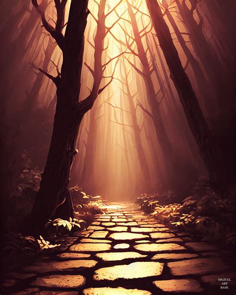 Forest Light by Digitalartbase on DeviantArt