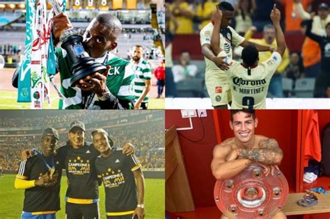 Los Jugadores Colombianos Que Salieron Campeones Con Sus Equipos En