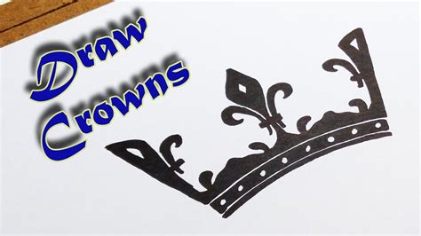 King Queen Crown Drawing