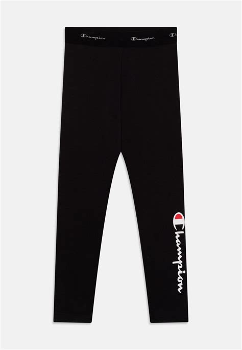 Champion Classic Leggings Large Logo Unisex Leggings New Black