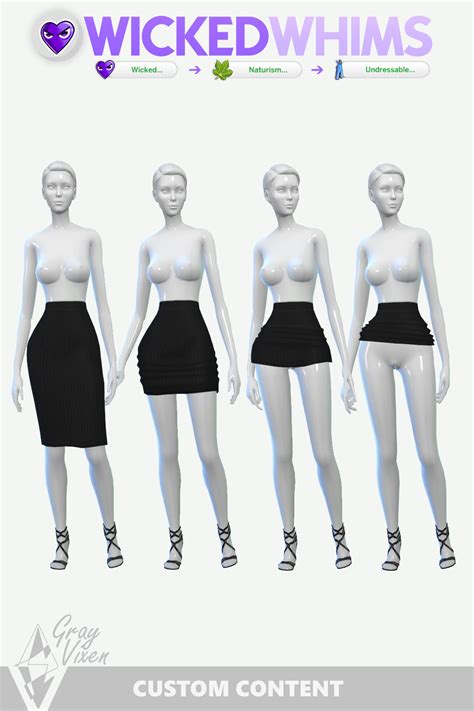 The Sims 4 Knee Length Pencil Skirt Custom Content