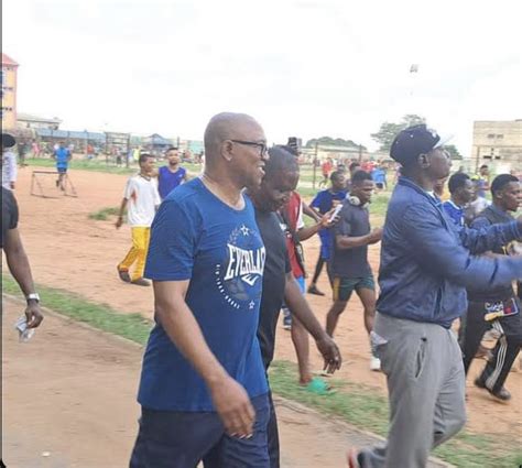 Preach Love On Twitter Mr Peter Obi Takes A Walk On The Streets Of