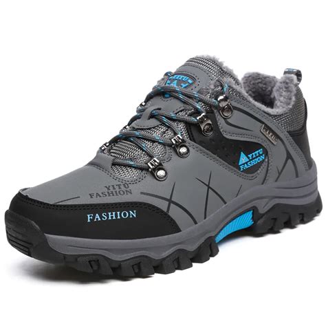 Waterproof Hiking Shoes Men Outdoor Shoes Anti skid Wear Resistant ...