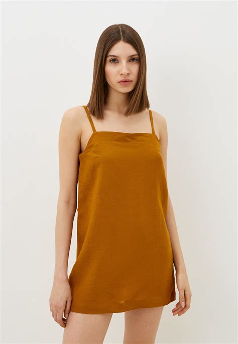 Сорочка ночная My Nude Nymph цвет коричневый MP002XW1A1BW купить в интернет магазине Lamoda