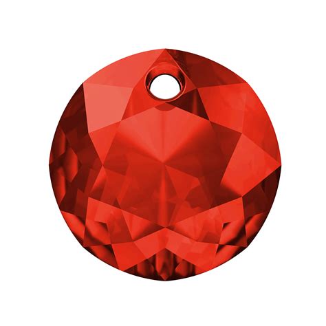 Swarovski Classic Cut 6430 Pendant 14mm Light Siam 1 Pc