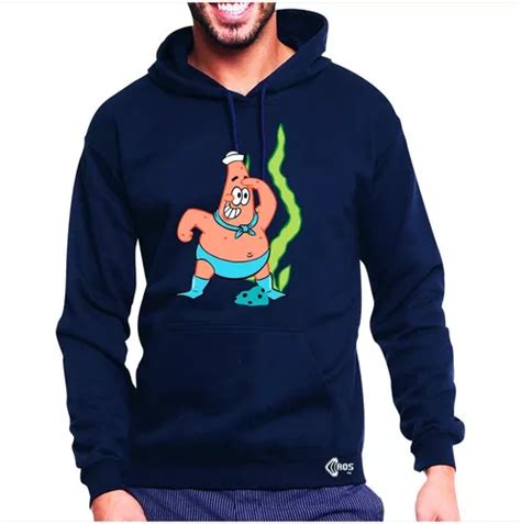 Patricio Chico Percebe Sudadera Con Gorro Bob Esponja H