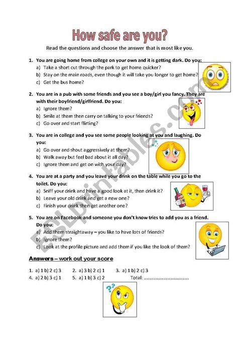 Workplace Safety Quiz Questions And Answers Printable Workpl