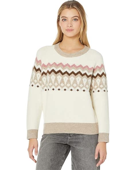 Madewell Fair Isle Markham Pullover Sweater Zappos