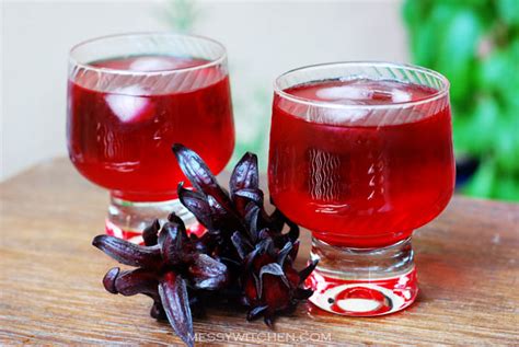 Healthy Roselle Juice Messy Witchen