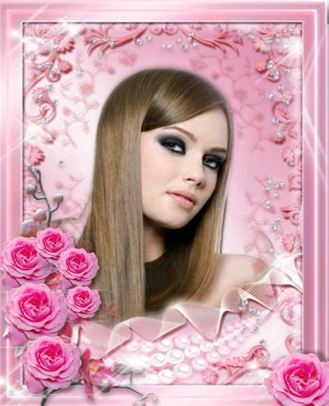 Marialedesma S Picture Frames August Pink Frame Flowers