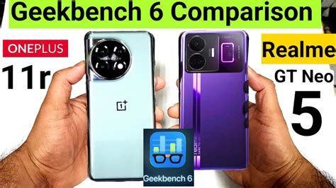 Oneplus R Vs Realme Gt Neo Geekbench Comparison Youtube