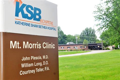 KSB Hospital formally announces the closure of its Mt. Morris Clinic ...