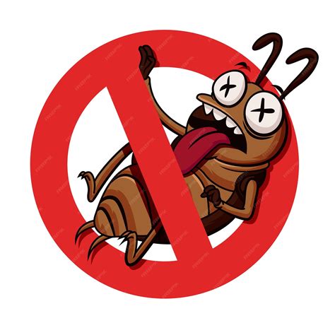 Premium Vector | Vector cartoon funny beetle cockroach mosquito