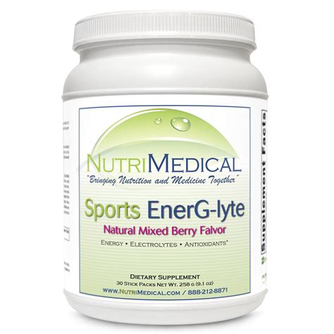 Sports EnerG-Lyte – NutriMedical
