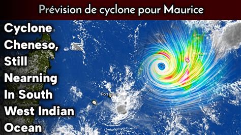 Le Cyclone Cheneso Est Susceptible De Propager Des Pluies Intenses Vers