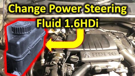 Simple Way To Renew Or Replace Power Steering Fluid Youtube