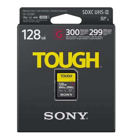 Sony 128GB SDXC UHS-II G-Series 300MB/s TOUGH | Shopee Thailand