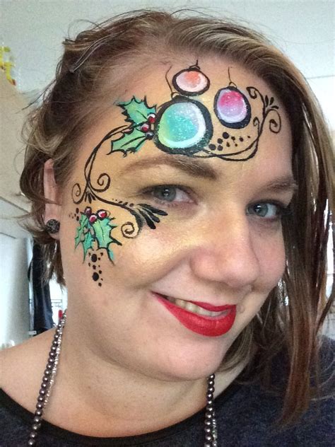 Pin Van Pat Zapparoli Op Face Paints Schminken Kerst