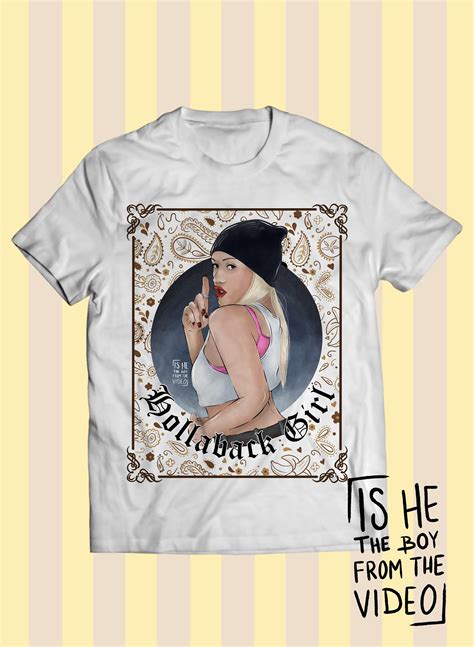 Gwen Stefani HOLLABACK GIRL Shirt - Etsy