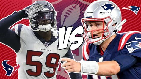 Houston Texans Vs New England Patriots 10 10 21 NFL Pick And Prediction