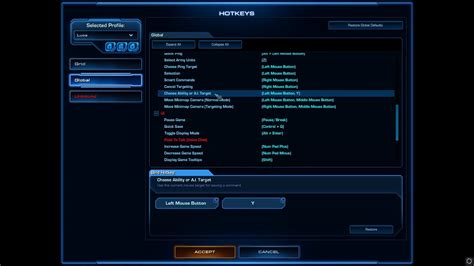 Starcraft 2 My Hotkey Setting And Options Youtube