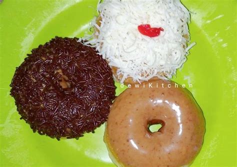 Resep Donat Autolysis Topping Glaze Homemade Oleh Dewi Permatasari